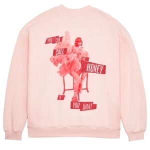 Taylor Swift Pink Showgirl Sweatshirt - S